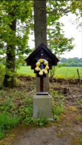 Heijenrath-wegkruis Bovenste Bosch langs grens (5)