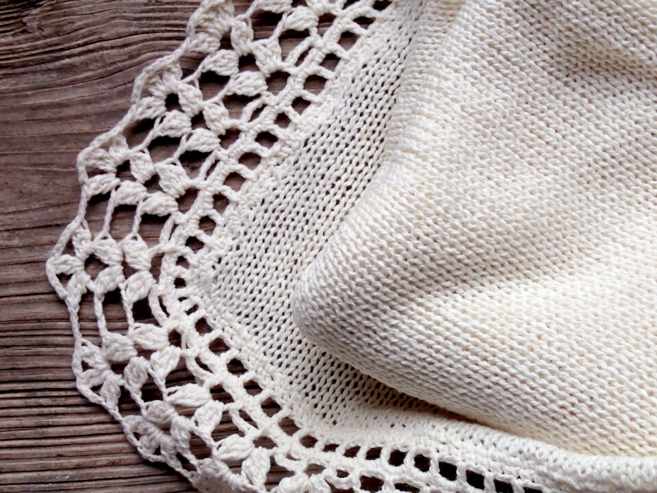 Knitting crochet vintage style