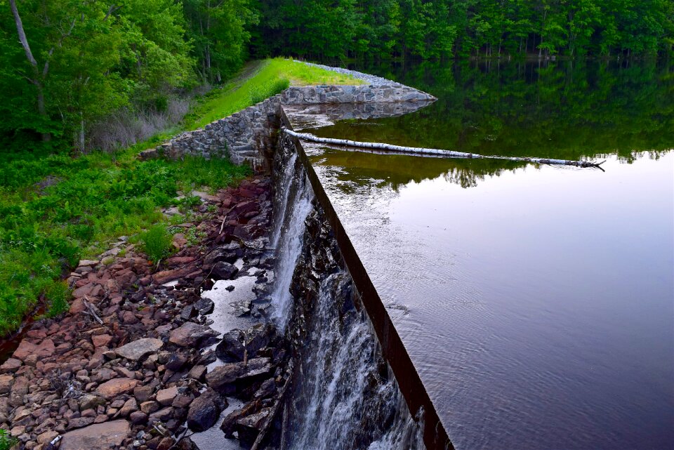 Nature stream white