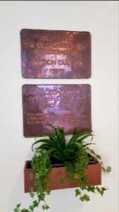 Heerlen-Plaquette in het NS-station