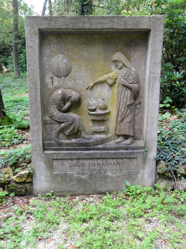 Heilig Land Stichting Rijksmonument 523616 Bergrede, Piet Gerrits, relief 2