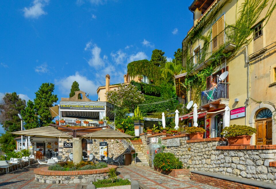 Terrace taormina cafe