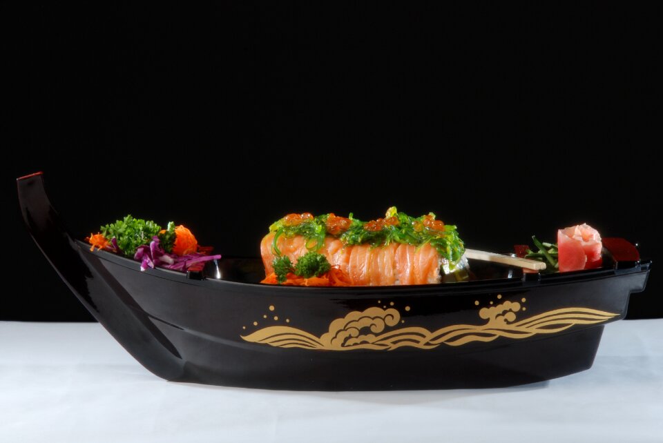 Seafood plate rolls
