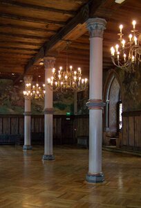 Knight middle ages candlestick