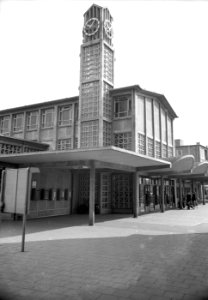 HUA-150109-Gezicht op het N.S.-station Arnhem te Arnhem