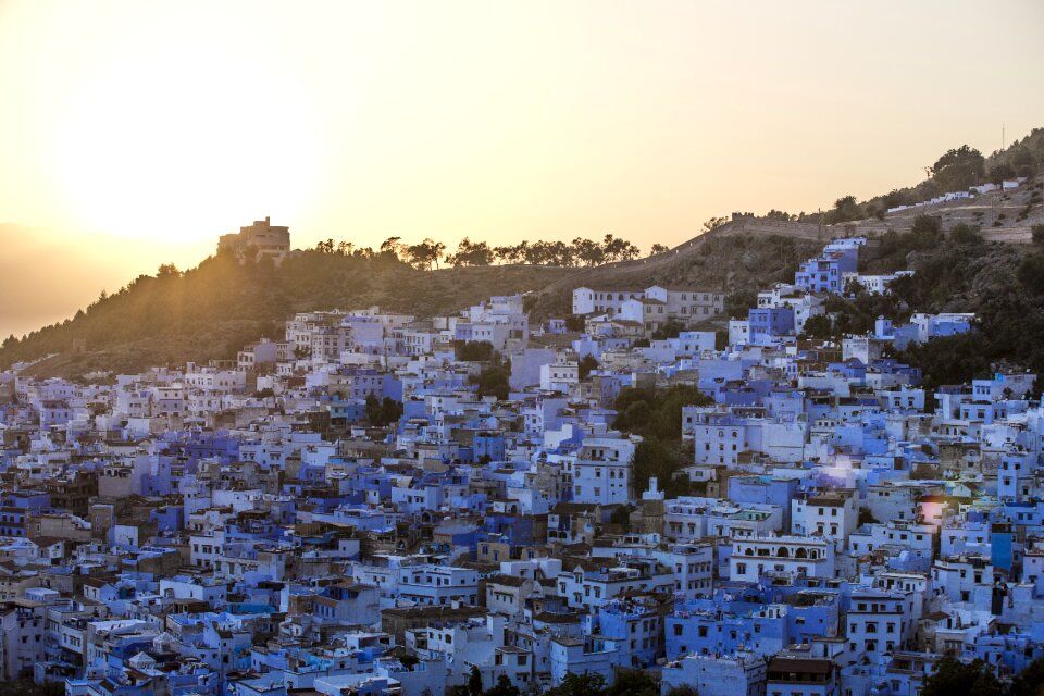 Blue city moroccan chefchaouen