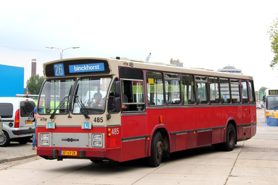 HTM 485 van het Haags Bus Museum