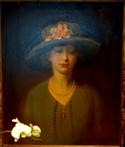 HRH Princess Mary by Frank Salisbury, 1919, oil on canvas - Harewood House - West Yorkshire, England - DSC01793