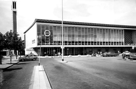 HUA-150272-Gezicht op het NS station Eindhoven te Eindhoven