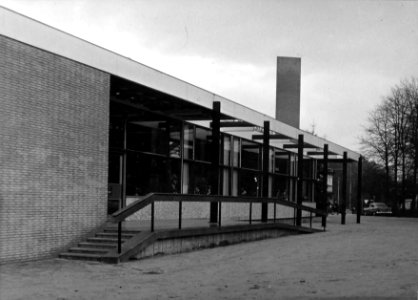 HUA-150250-Gezicht op het N.S.-station Driebergen-Zeist te Driebergen-Rijsenburg