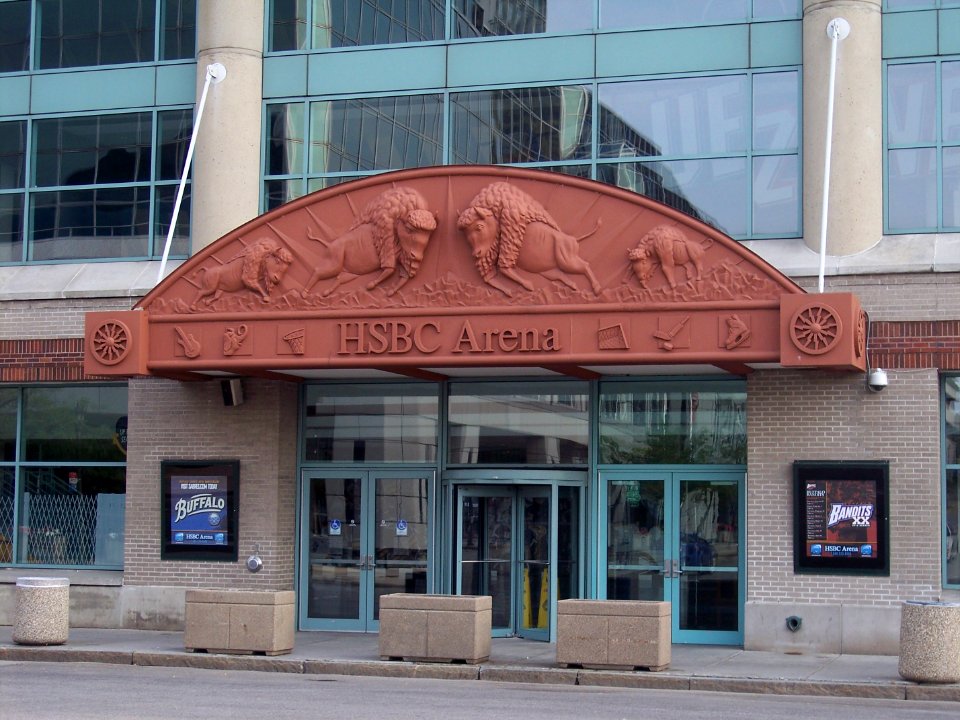 HSBC Arena front door