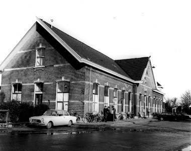 HUA-150339-Gezicht op het N.S.-station Groningen Noord te Groningen