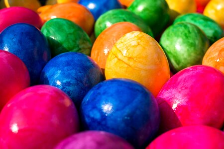 Colorful color happy easter