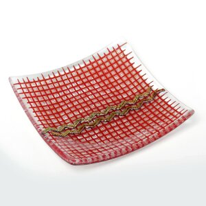 Homedecor red iridescent