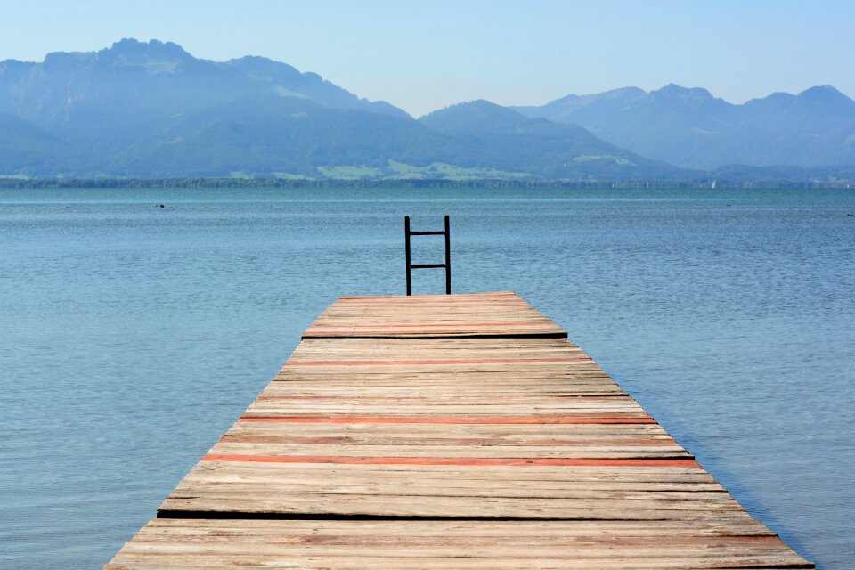 Lake water landscape