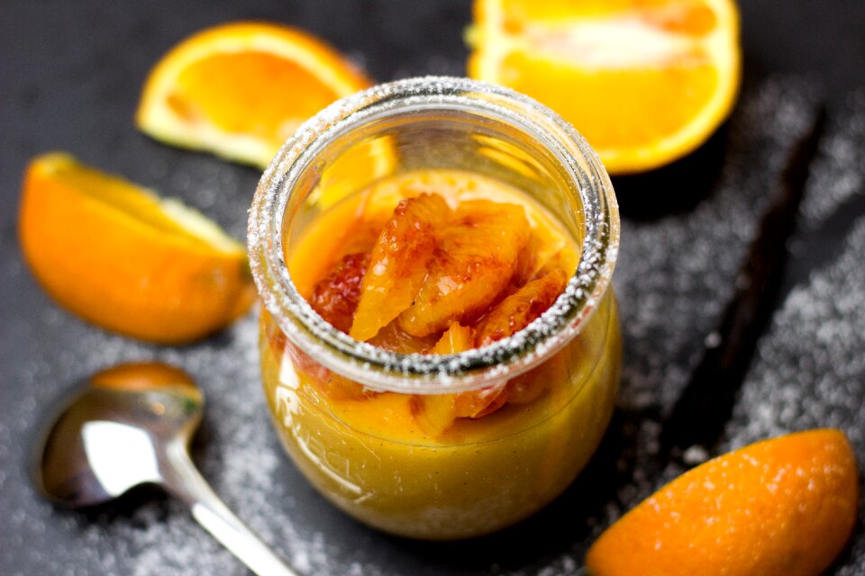 Pudding cream fresh