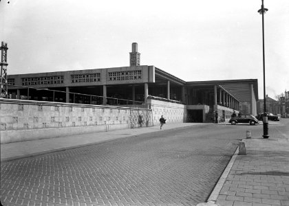 HUA-150295-Gezicht op het NS station Enschede te Enschede