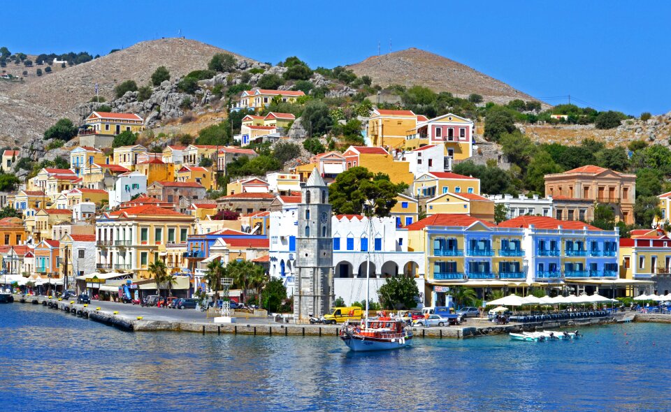 Greece simi sea