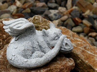 Figure sleep decorative
