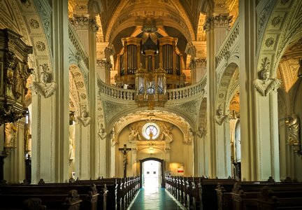 Building baroque interior photo