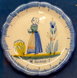 HR Quimper faience - Vizcaya Museum and Gardens - Miami, Florida - DSC08431
