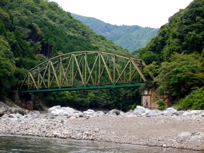 Hozugawa river bridge 20170803