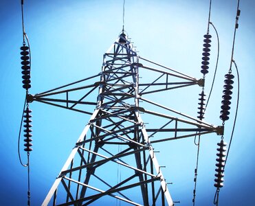 Pylon sunset grid photo