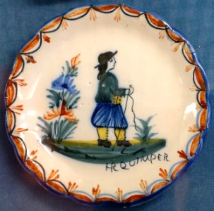 HR Quimper faience - Vizcaya Museum and Gardens - Miami, Florida - DSC08432
