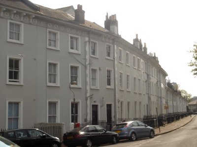 Houses in Park Crescent, Brighton (April 2009) (2)