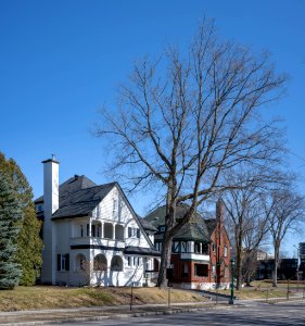 Houses in Quebec city photo