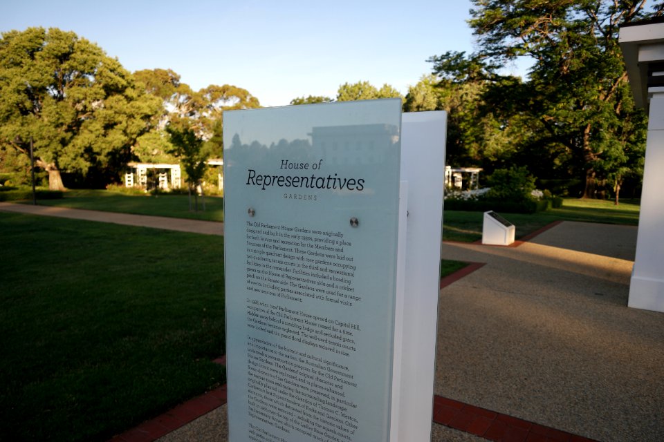 House of Representatives Garden, Parliament House Gardens 017