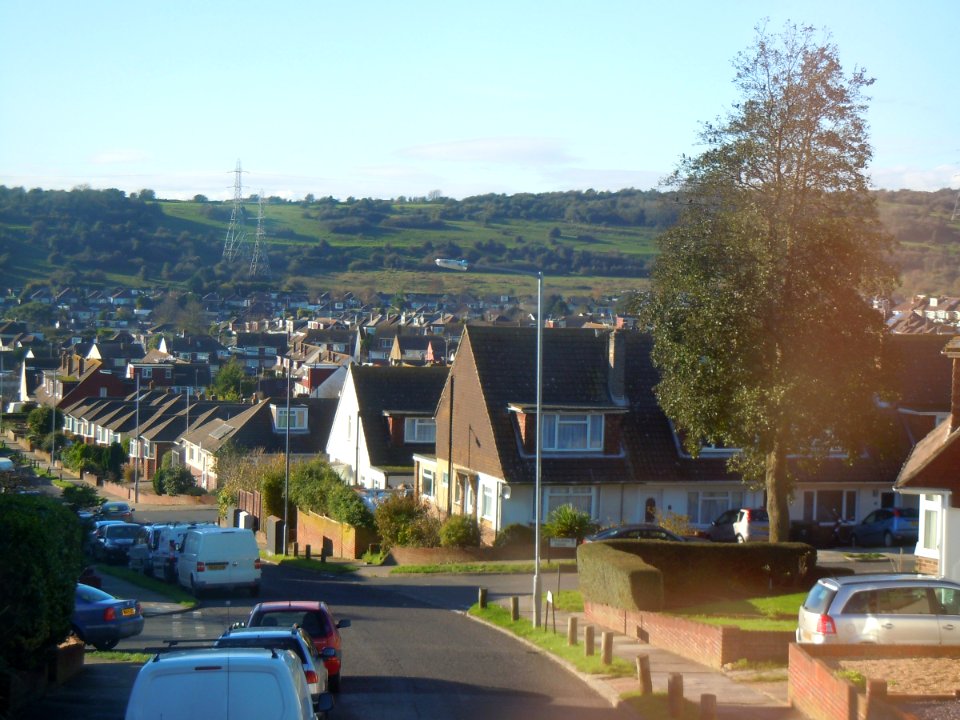 Housing near Truleigh Drive, Mile Oak (November 2015)