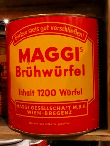 Household products, Maggi Brühwürfel