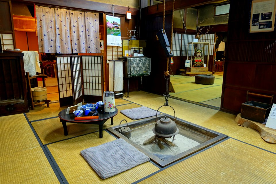 House interior - Hirata Folk Art Museum - Takayama, Gifu, Japan - DSC06852