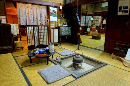 House interior - Hirata Folk Art Museum - Takayama, Gifu, Japan - DSC06852