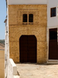 House of the Inquisition, entrance, Alhama de Granada, Andalusia, Spain photo