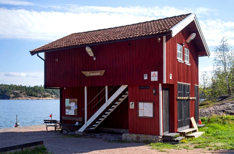 House in Sämstad harbor