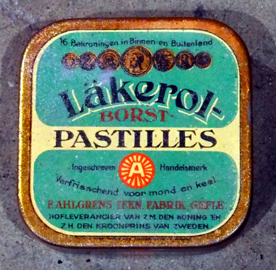 Household products, Läkerol borst pastilles
