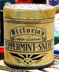 Household products, Victoria's Peppermint-Snuff 1898 pic2