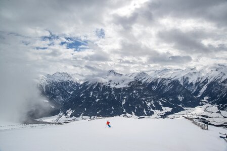 Winter ski sport photo