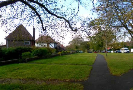 Housing at Surrenden Road–Ditchling Road junction, Brighton (October 2011)