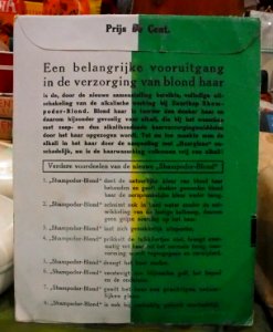 Household products, Zwartkop shampodor Blond pic2
