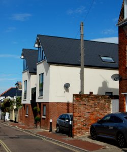 Houses on the site of former Independent Chapel, Nile Street, Emsworth (May 2019) (2)