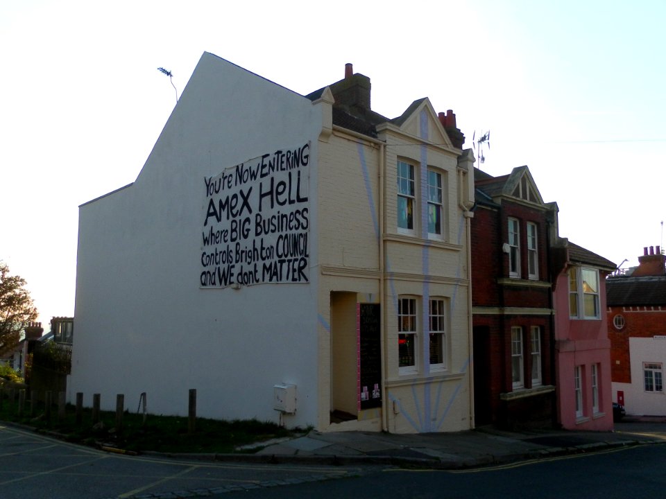 Housing on Carlton Hill, Brighton (October 2011)