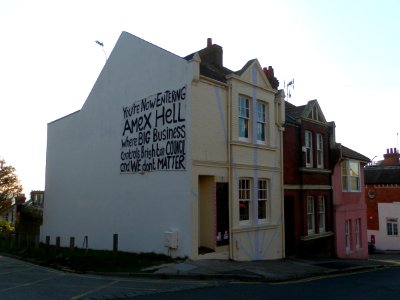 Housing on Carlton Hill, Brighton (October 2011)
