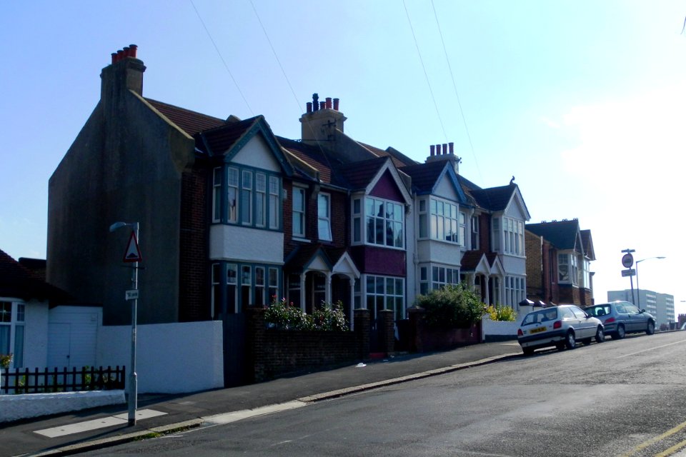 Housing at Hollingbury Crescent, Hollingdean, Brighton (October 2011) (1)