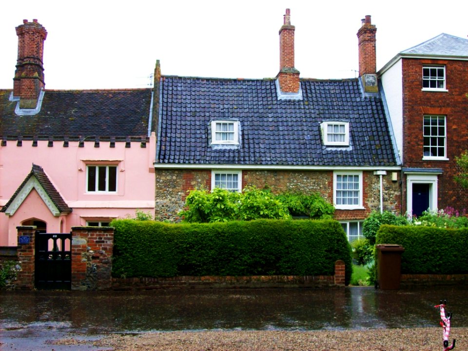 Houses in Cathedral Close, Norwich