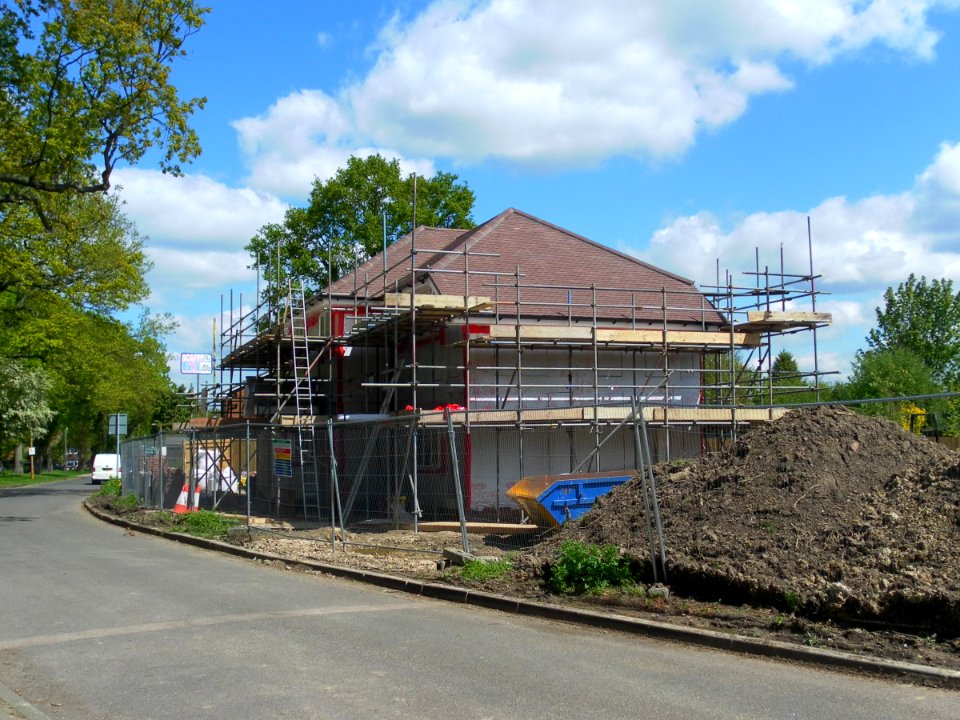 Housing in Crawley - New Houses at Green Walk, Northgate, Crawley (May 2012)