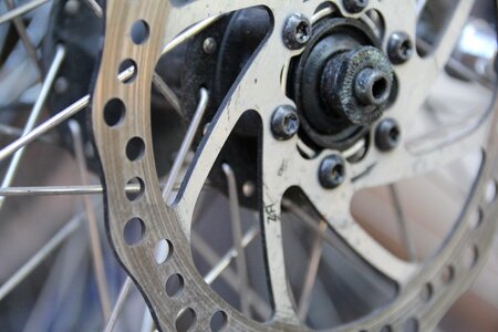 Bike spokes brake