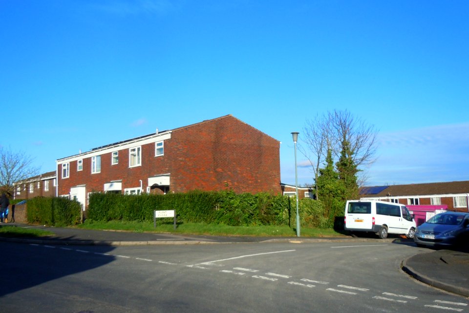 Housing at Flint Close, Downs Park, Portslade (November 2015)